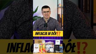 Inflacja leci w dół⁉️#informacje #pieniądze #biznes #finanse #inflacja #praca #firma #zarabianie #ko