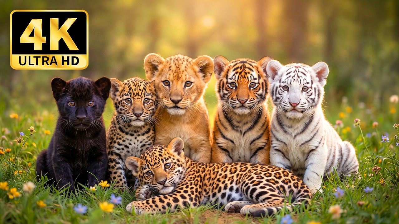 The Cutest Baby Animals in 4K