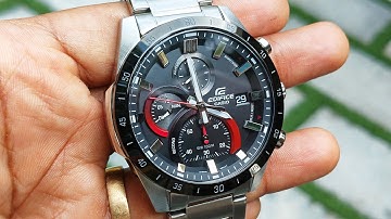 Casio Edifice EFR-571DB-1A1V.Most Beautiful Casio.Unboxing and Installing Screen protector