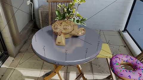 Quick Test 3D Composition Using iPhone and CamTrackAR app