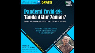 Pandemi Covid-19: Tanda Akhir Zaman?