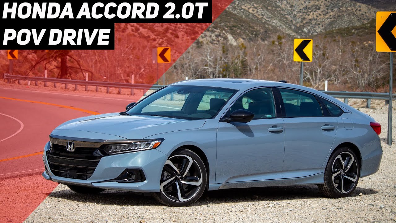 2021 Honda Accord 2.0T Sport POV Drive w/ 3D Audio - YouTube