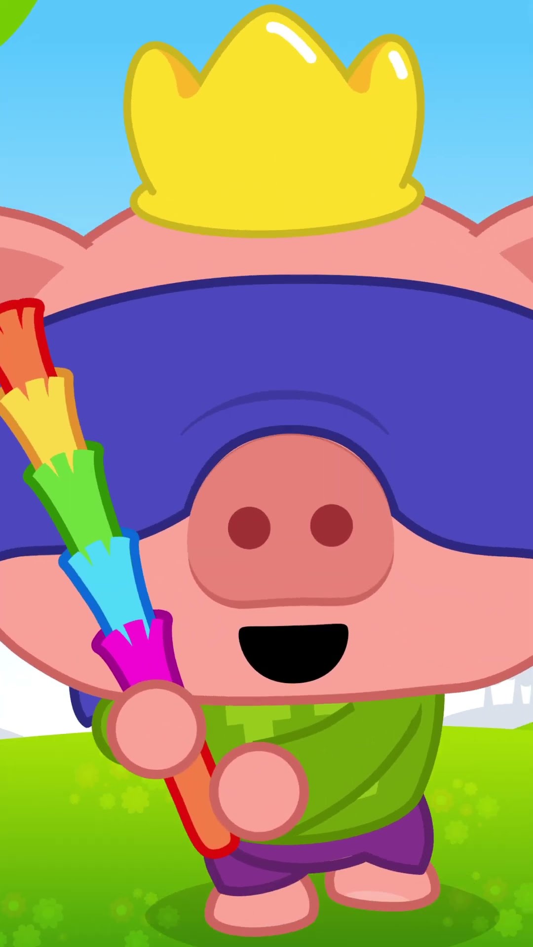 QUEBRE A PIÑATA ? #músicainfantil #umheróidocoração #shorts
