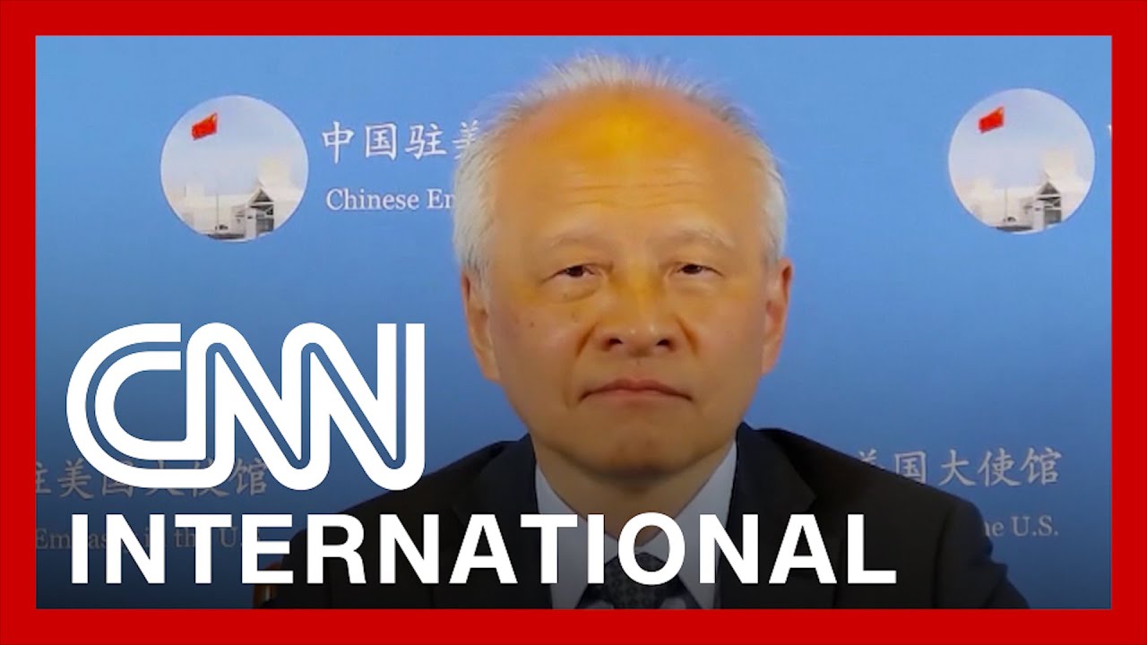 Chinese ambassador to US reacts to Biden press conference YouTube