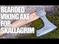 Forging a Bearded Axe for Skallagrim