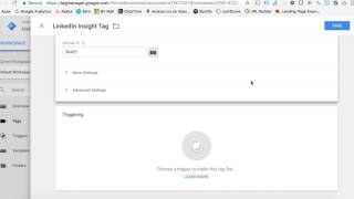 How to Implement the LinkedIn Insights Tag with Google Tag Manager