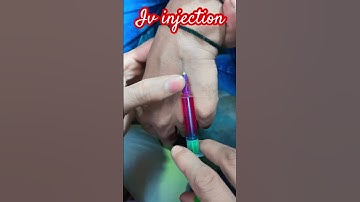 Intravenous injection use ll iv injection lagana sikhe ll #shorts
