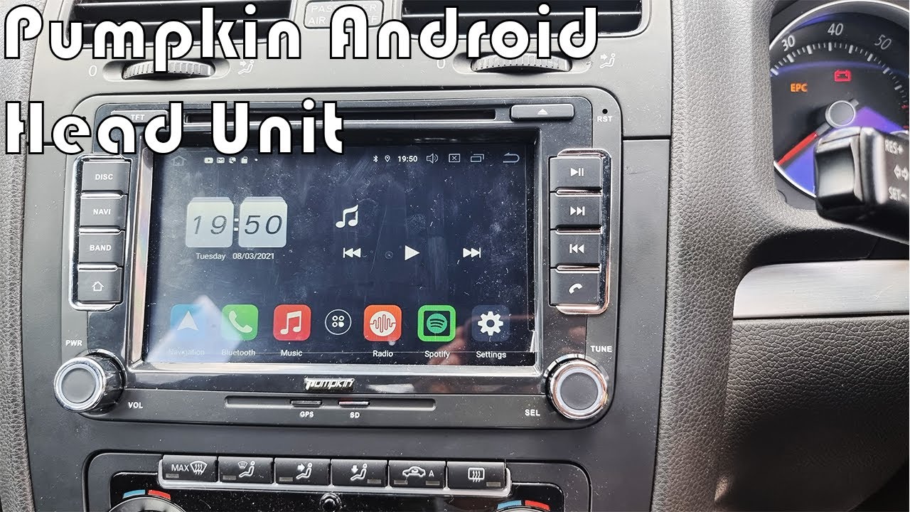 PUMPKIN 1 DIN Android 10 Autoradio install on BMW E36 – PumpkinUK