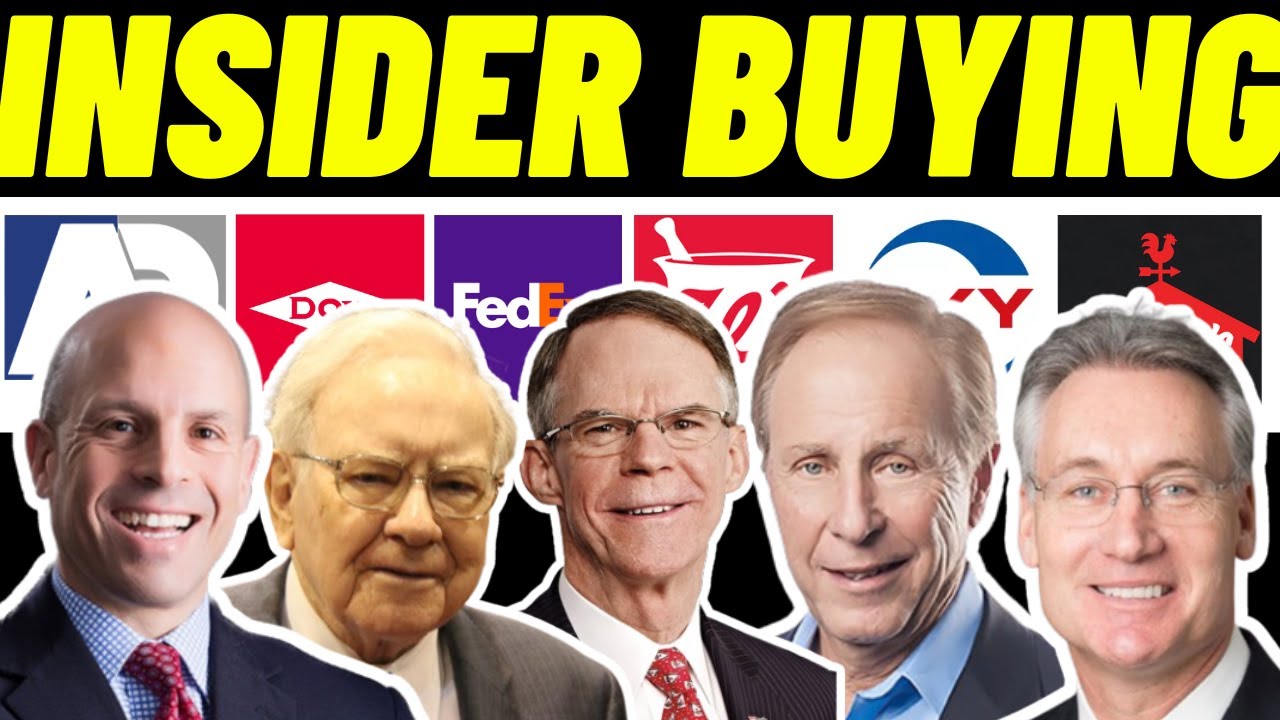 UNDERVALUED Dividend Stocks That INSIDERS Are BUYING! Part 2 YouTube