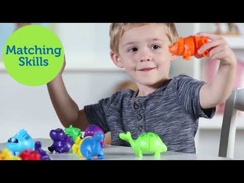 Обучающий игровой набор-сортер LEARNING RESOURCES - ДИНО-СЧЕТ