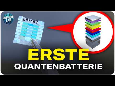 Erste funktionsfähige Quantenbatterie vorgestellt!