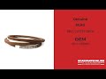 483966 BELT, CUTTER DECK - SCAG Genuine OEM Part