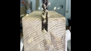 The Square hole in drill press machine | Mortise in drill press meachine | Make a Square Hole