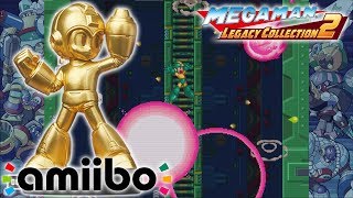 Mega Man Legacy Collection 2 (Nintendo Switch) - All amiibo Challenges (Gold)