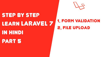 Step by step learn Laravel 7 in Hindi - Part 5