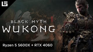 Black Myth: Wukong Benchmark Tool | Ryzen 5 5600X + RTX 4060 | GEEEK M21 with 120mm AIO | 1080p