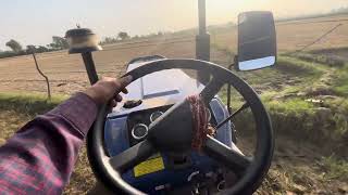 Aaj to morning main khet jot diye #tractorvideo #swaraj744