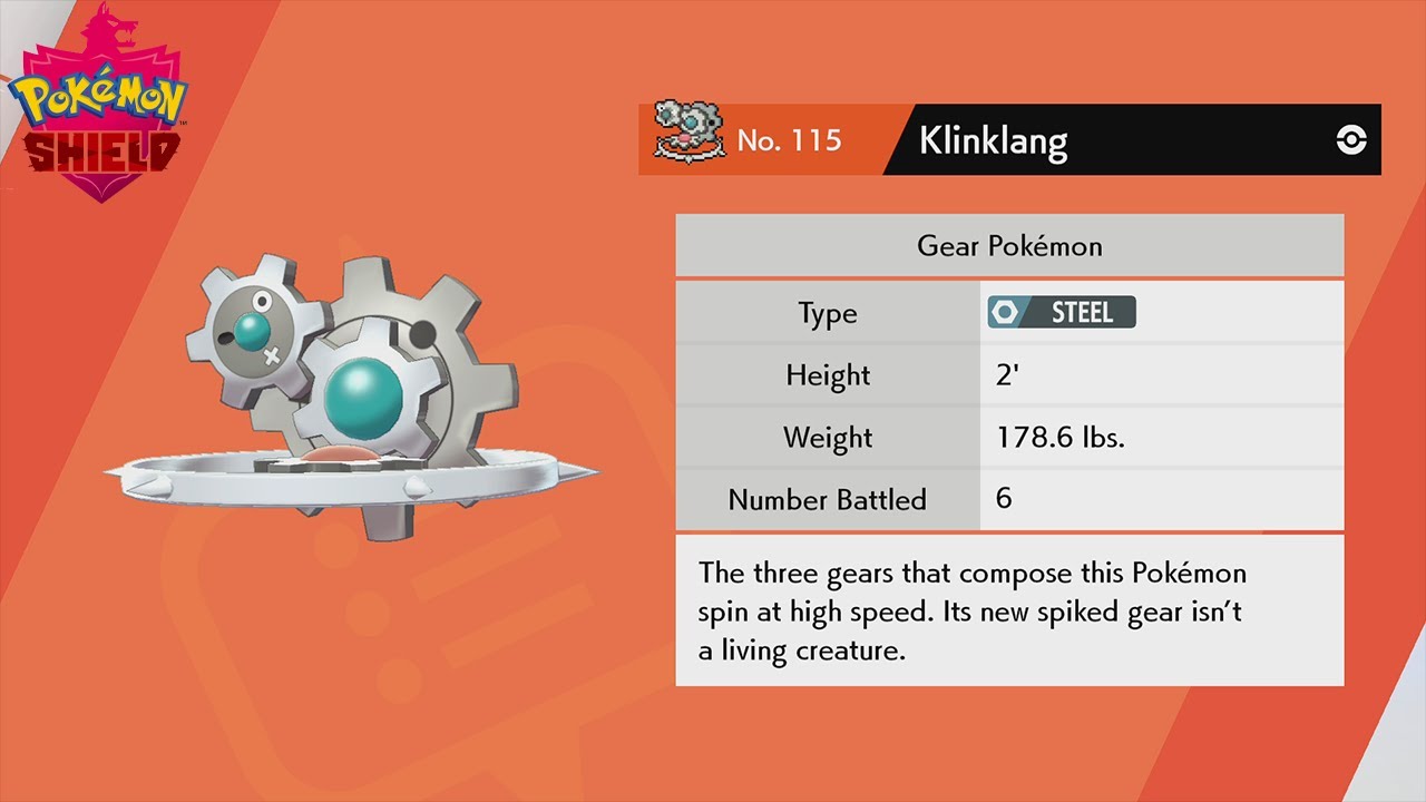 Pokémon Sword & Shield - How to Catch  Klinklang