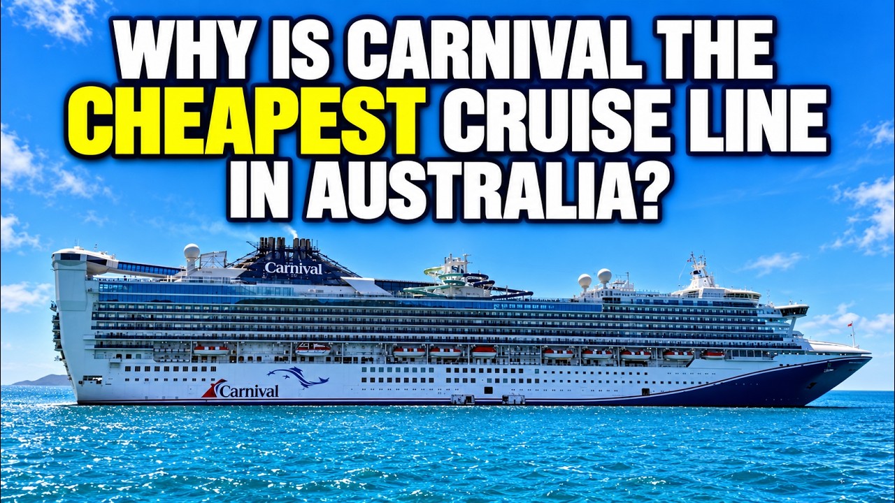 Why is Carnival Cruise ACTUALLY the Cheapest in Australia?