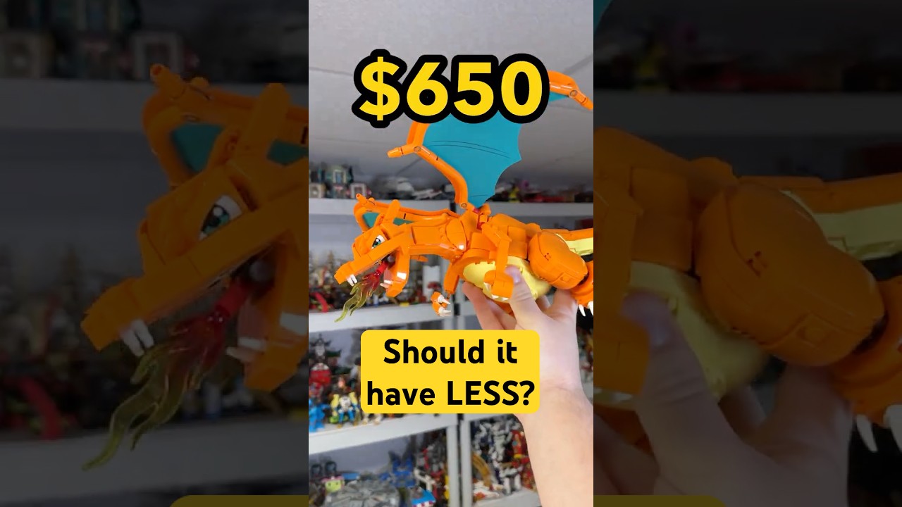 Is the $650 LEGO Pokemon Set WORTH IT? (Venusaur, Charizard, and Blastoise)