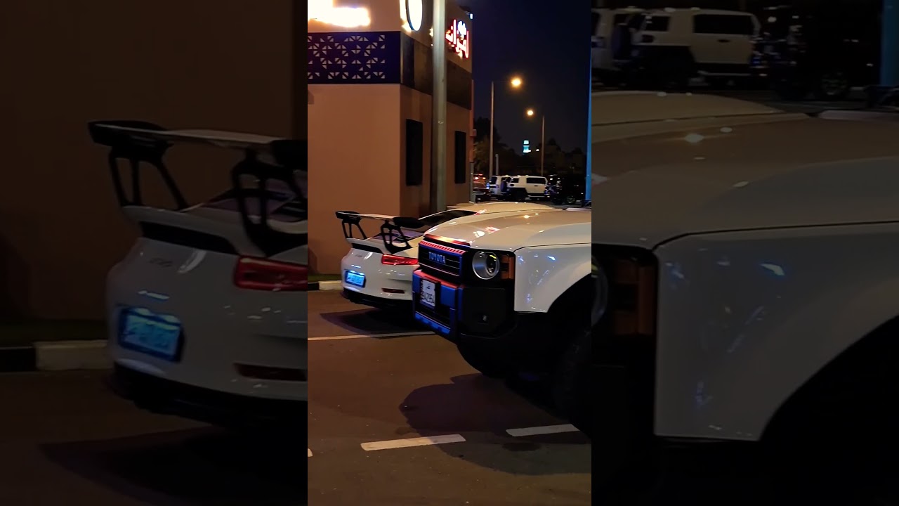 Porsche GT3 RS in doha! 