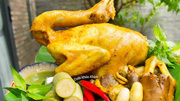 GÀ HẤP MÍA | CÔNG THỨC ƯỚP VÀ CÁCH HẤP GÀ NGON NGỌT THƠM MÙI MÍA - CKK