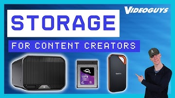 Best Storage for Content Creators in 2025 | SSDs, RAIDs & Media SD Cards for Video Editing