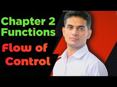 Functions | Flow of Execution | Class 12 Computer Science with Python ...
