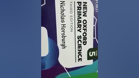 New Oxford primary science 5 Q/A of unit 4