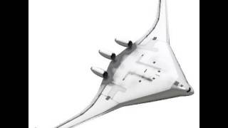 Blended Wing Airliner 3D model from CGTrader.com