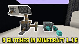 5 glitches in Minecraft 1.16 That Still Exists!