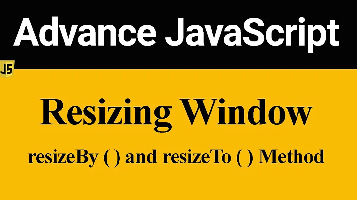 Resizing Window in JavaScript (Hindi)