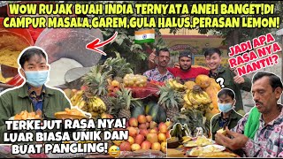 Wow Rujak Buah India Ternyata Aneh Bangetmemang Murahtapi Kalo Gini Jadi Apa Rasa Nya