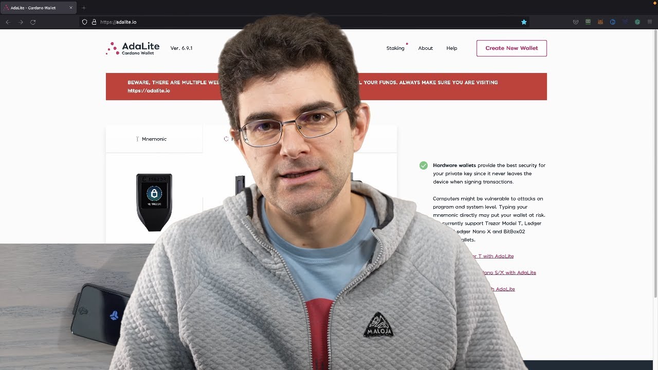 Cardano Wallet: Bitbox02 Multi Edition und adalite. Wie geht das?