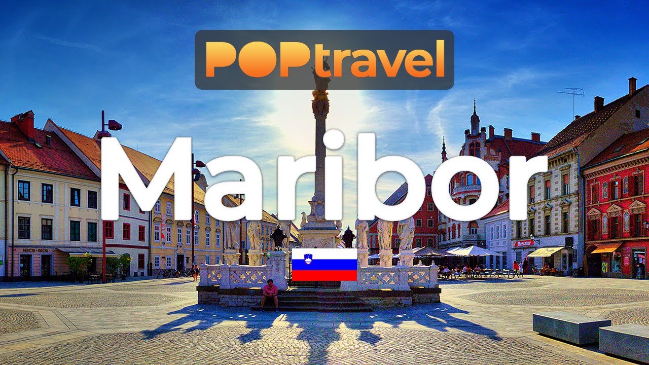 МАРИБОР, Словения 🇸🇮 - Летний вечер - 4K с субтитрами