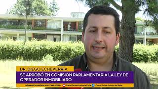 Ley Del Operador Inmobiliario Dr. Diego Echeverría - Diputado Partido Nacional.