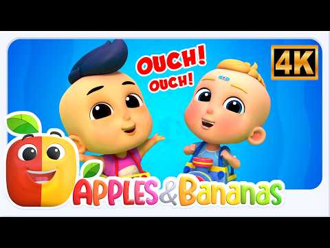 Baby got a Boo Boo song | Nursery Rhymes & Kids Songs | Apples and Bananas