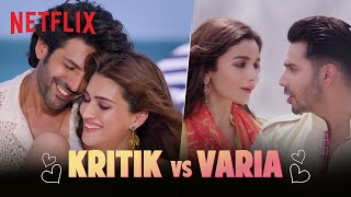 Famous THE BOLLYWOOD COUPLE SHOWDOWN - Kriti Sanon & Kartik Aaryan OR Varun Dhawan & Alia Bhatt? Wealth