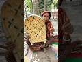 Rice: Handmade bamboo tray making by a skilled village woman | Step by step Full process. 😱#Amazing