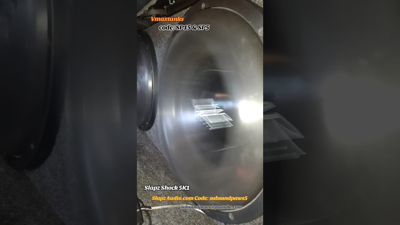 2 сабвуфера Skar Audio ZVX-15v2D2 1/2 Ом, амортизаторы Slapz Audio Shock 5K1