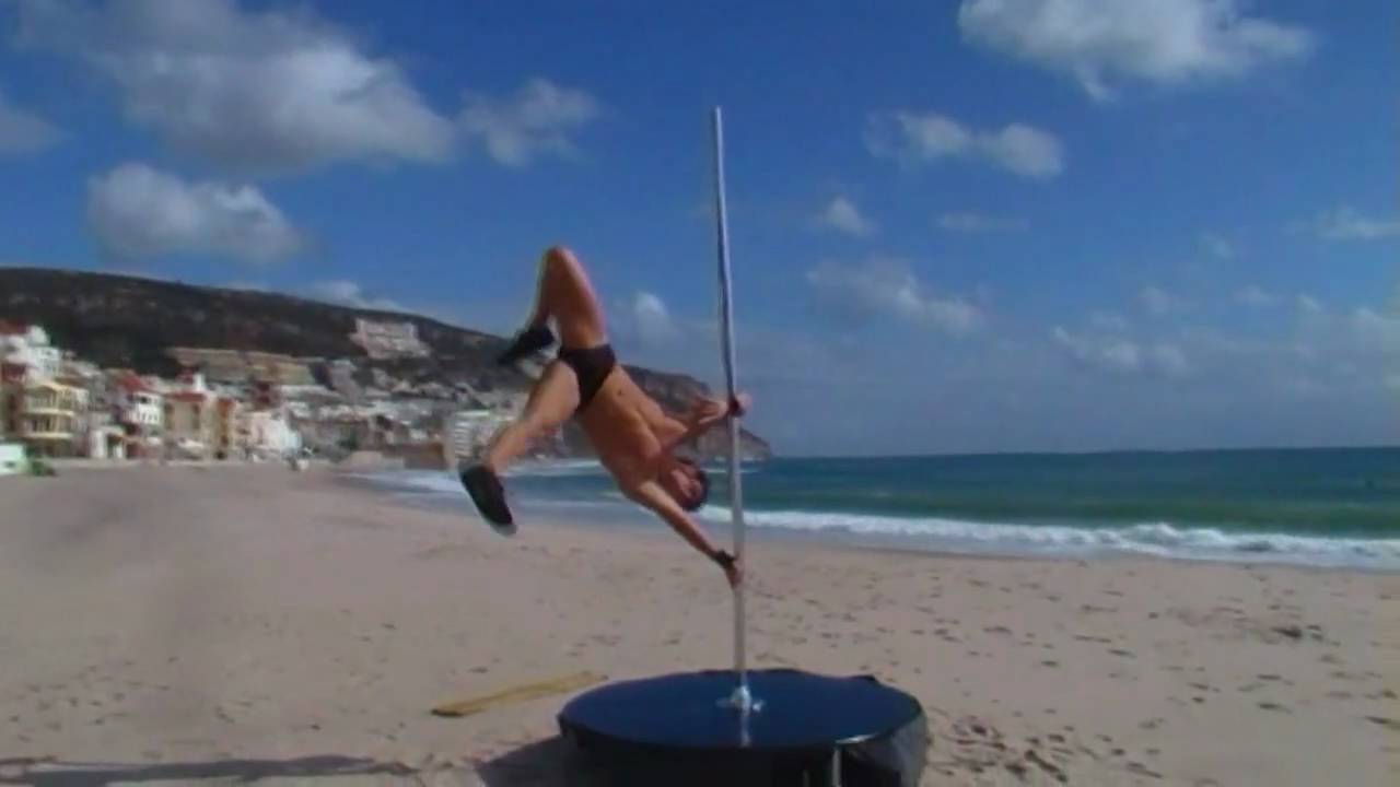 Hyago Rodrigues- Poledancing on the Beach