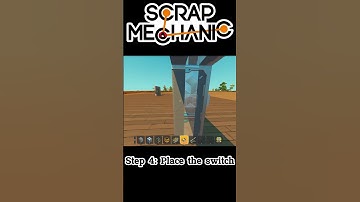 Sliding door Tutorial | Scrap Mechanic #shorts #scrapmechanic #howto #tutorial #viralvideo