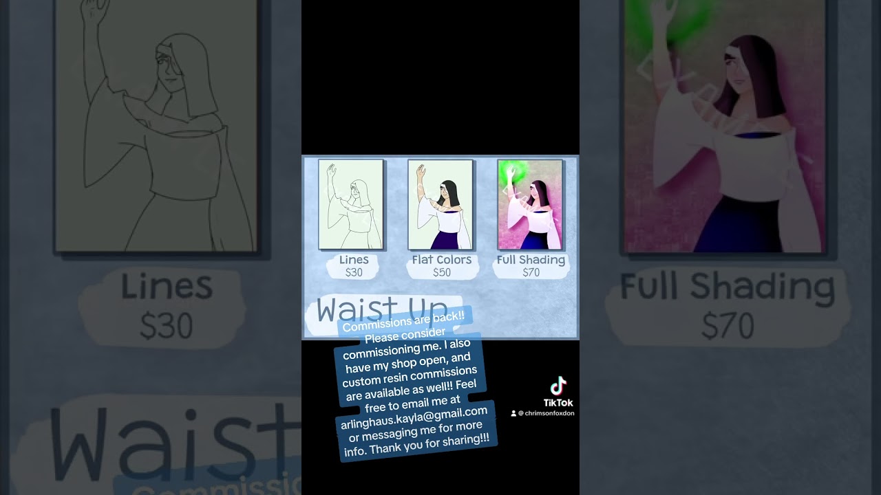 COMMISSIONS ARE OPEN!! 