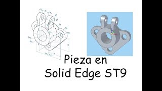 Solid Edge ST9. Tutorial en español