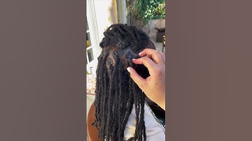 This is how Interlocking Dreads #dreadocks #dreads #dreadsjourney