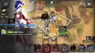 Arknights - Contingency Contract # 8 at Howling Desert Encore CLEARING ALL 15 RISKS!!!