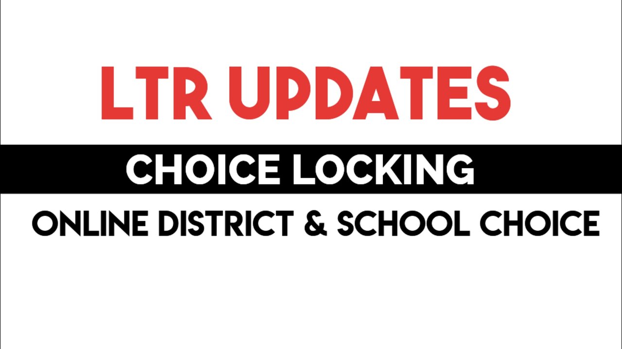 LTR UPDATES || CHOICE LOCKING