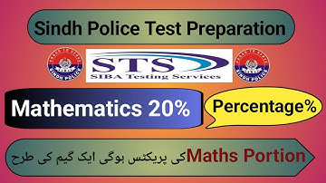 Percentage | Mathematics | Sindh Police Test Preparation | Most Important Questions