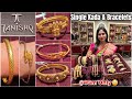 Tanishq Traditional & Trendy Gold Single Bangle Designs @4Gm😍Tanishq Gold Bracelet/Gold Kada Designs