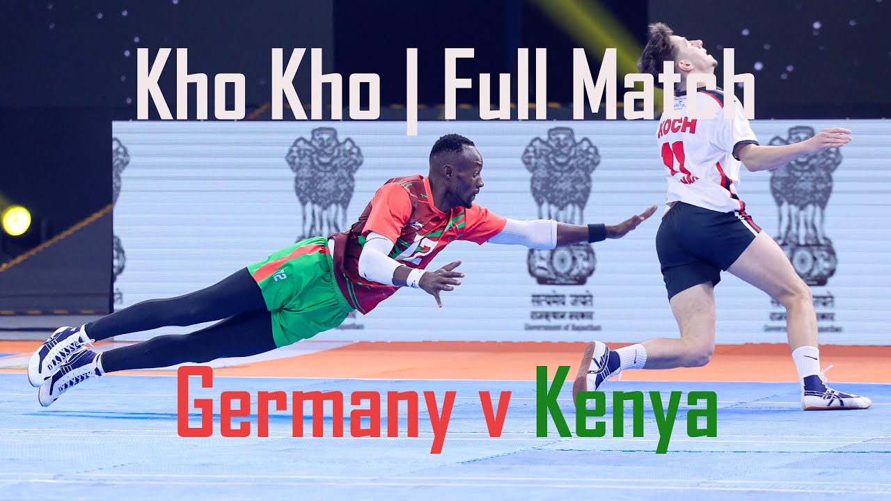 Kho Kho World Cup 2025: Germany v Kenya Mens